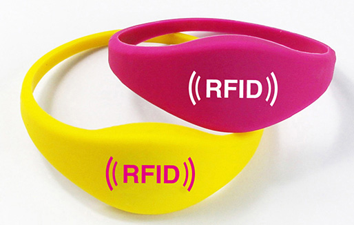13.56 ميغاهيرتز قابلة للتعديل من طراز Mifare Mifare RFID Bracelet