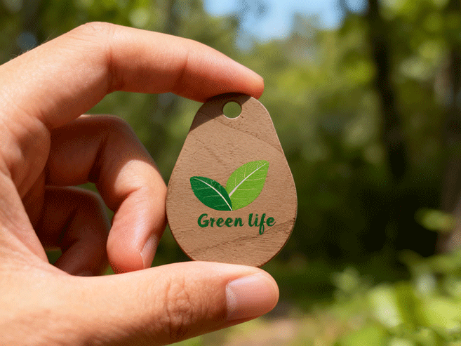 Wooden NFC Tages: Where Natural Charm Meets Smart Innovation (باللغة الإنجليزية)